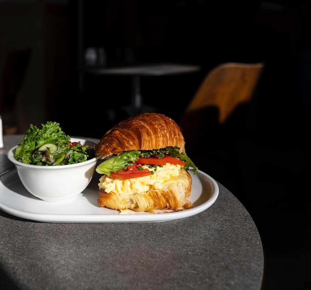 Fresh healthy salad bowl